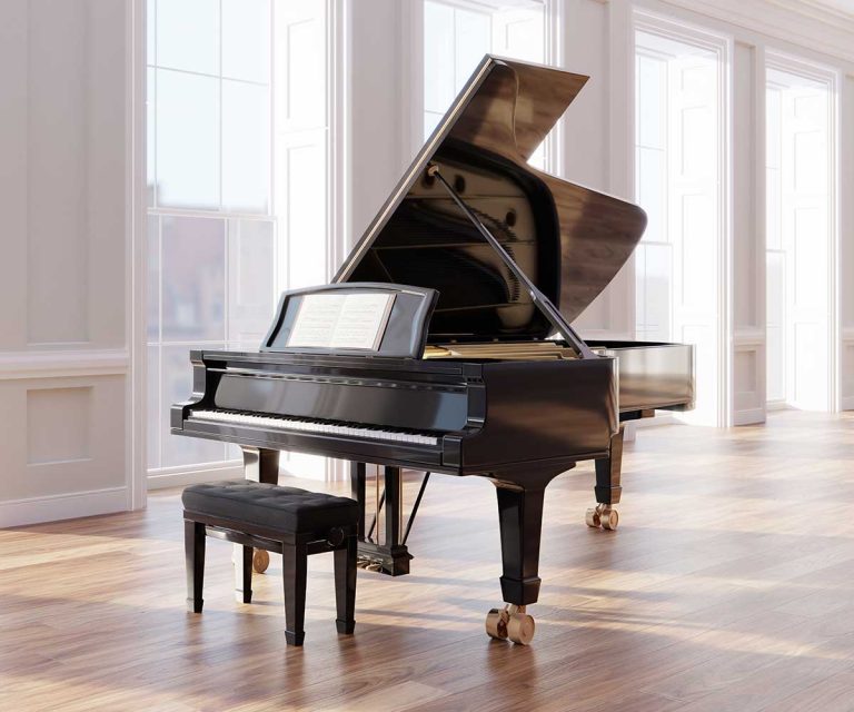 classic grand piano